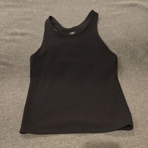Athleta Black Racerback Tank Top